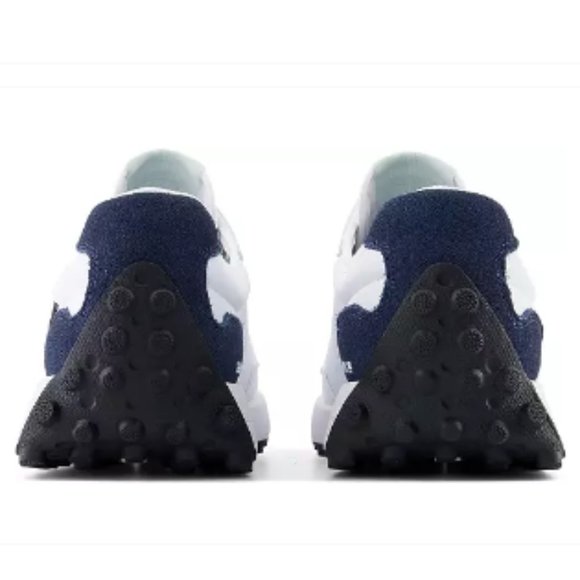 NEW BALANCE 327 RARE WOMEN Golf & Casual LEATHER Sneakers Shoes White size 6 10 - Picture 9 of 13